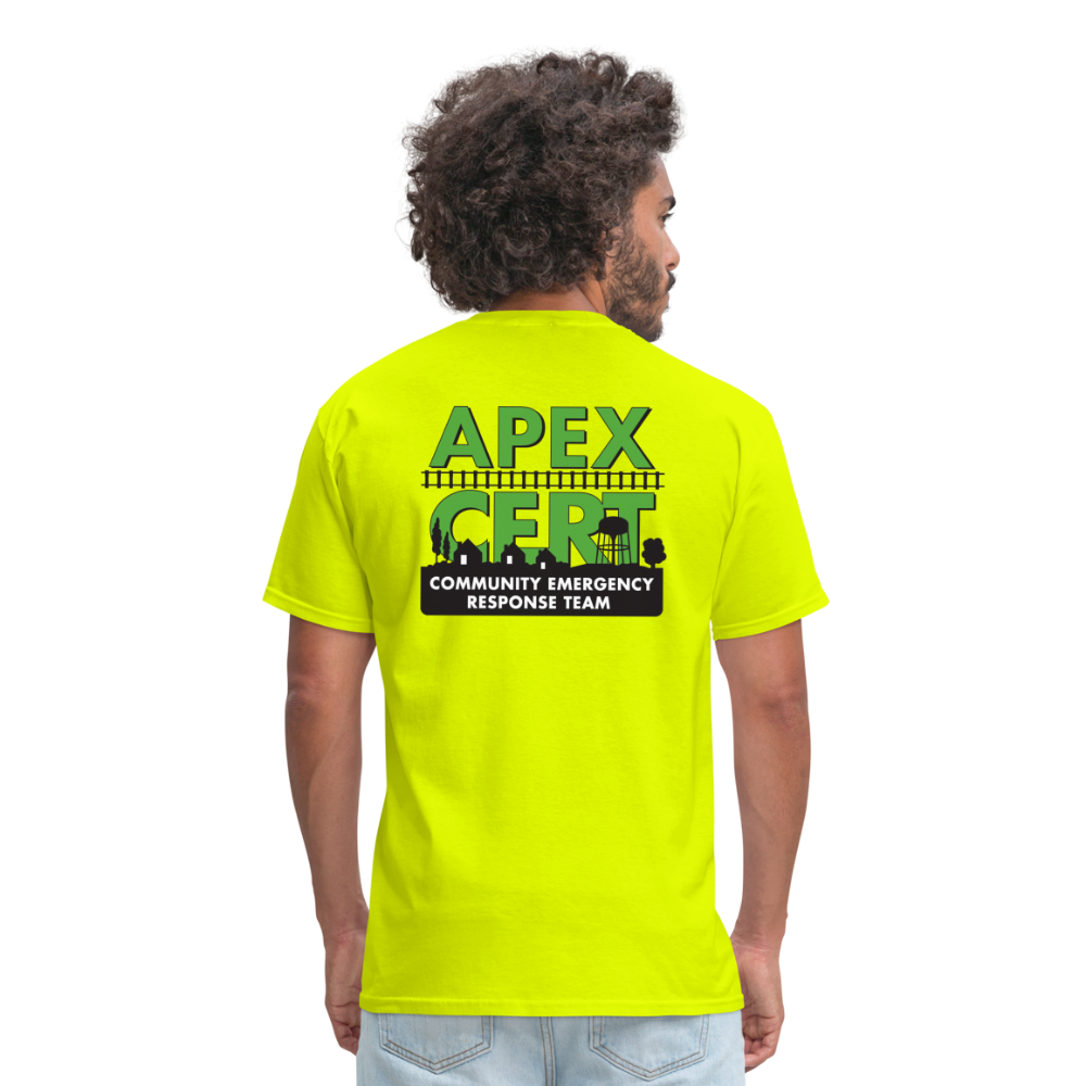 Apex NC CERT Field Shirt - safety green