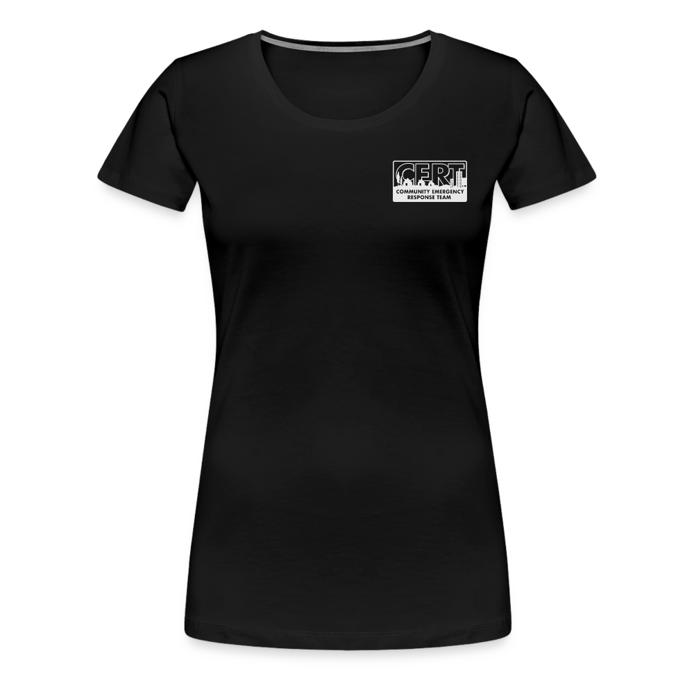 Ladies CERT Logo T-Shirt - black
