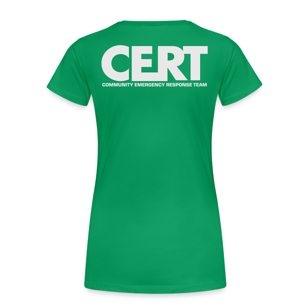 Ladies CERT Logo T-Shirt - kelly green